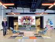 Contemporary Interiors Of AOL Office