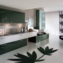 Stylish Luxurious Black White Kitchen Design