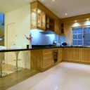 Fitted Kitchen eith Breakfast Bar