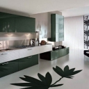 Stylish Luxurious Black White Kitchen Design