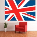 Nursery Walls   Union Jack Wall Mural   London   Themes