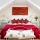 Modishness Personified- Red And White Bedrooms!